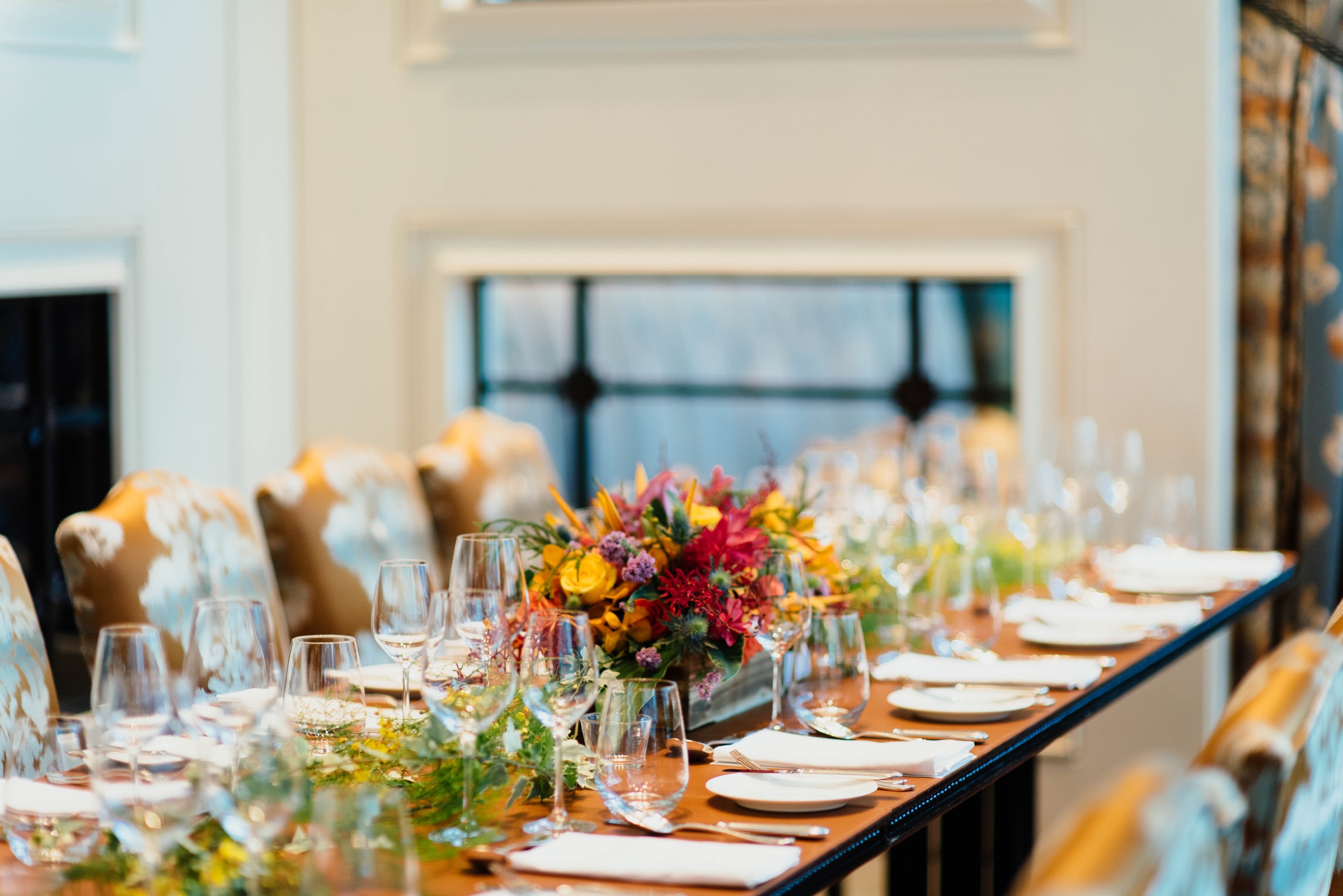 Buffet Table Decor