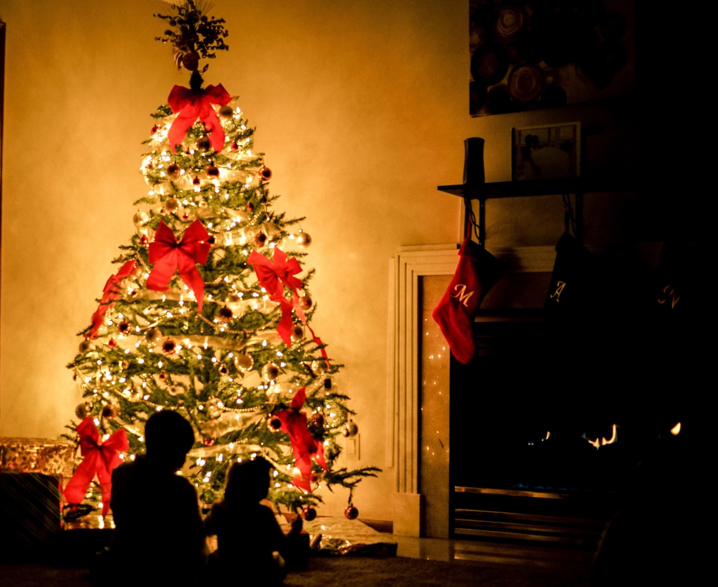 Flowers for Christmas Tree