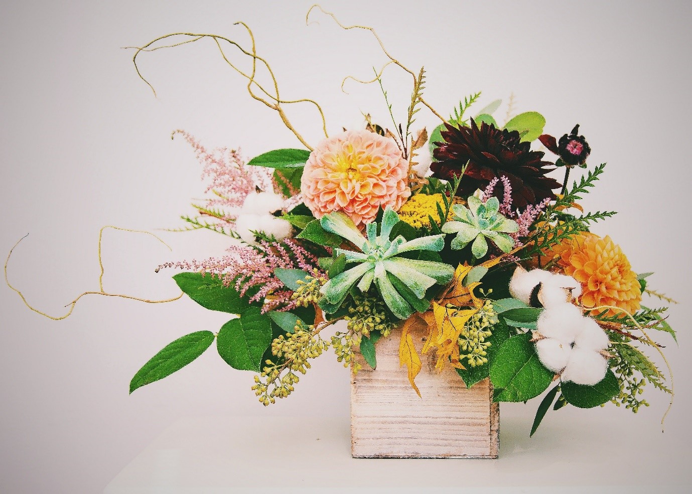 Artificial Hydrangea Table Centrepieces